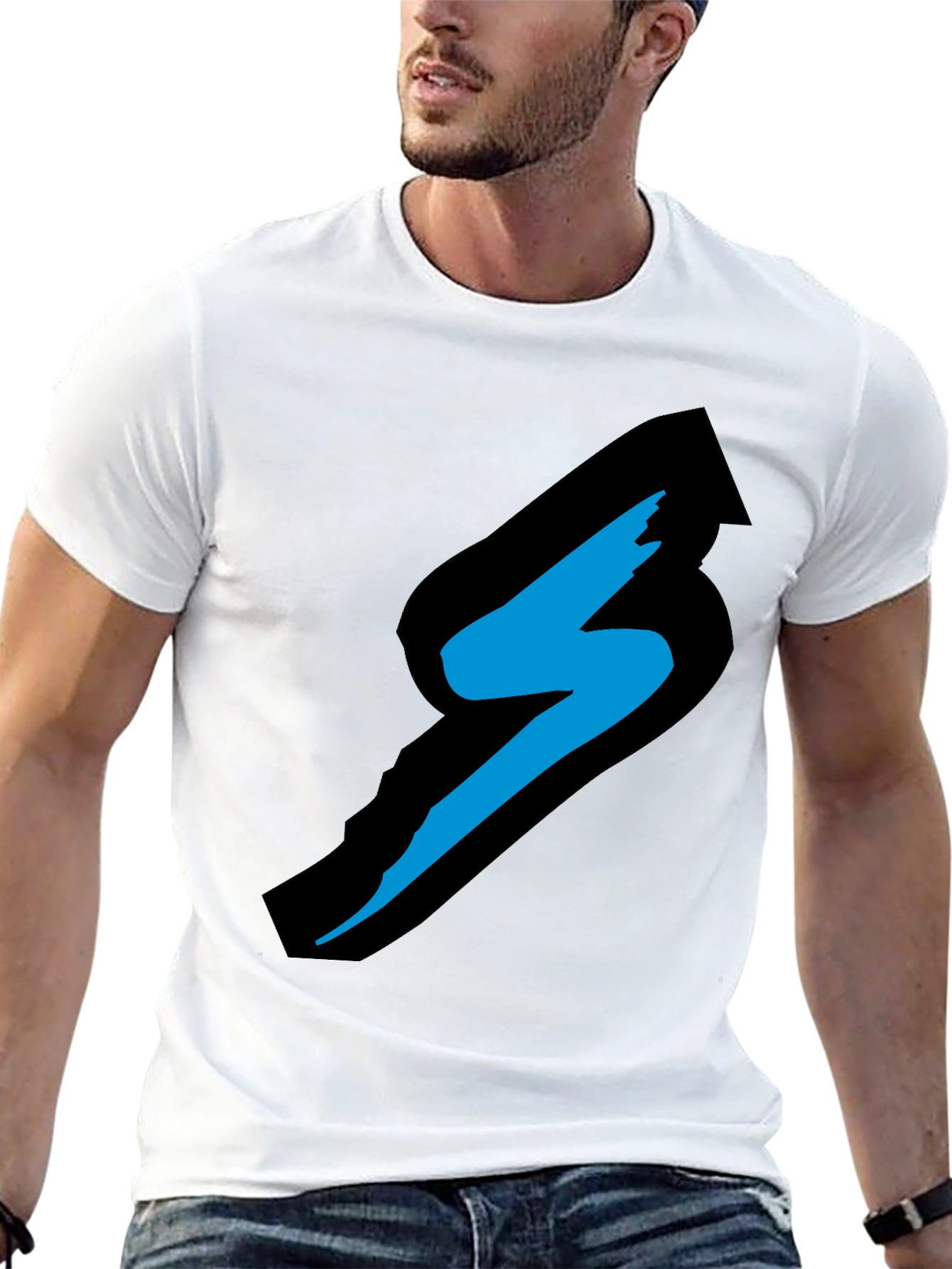 Abstract Graphic Tee - Modern Style