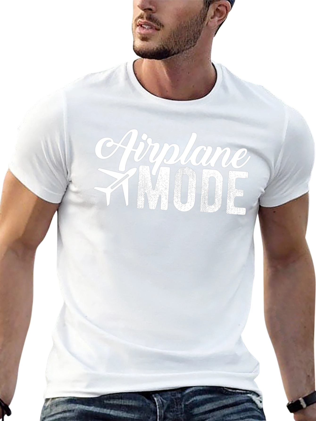 Airplane Mode Graphic T-Shirt