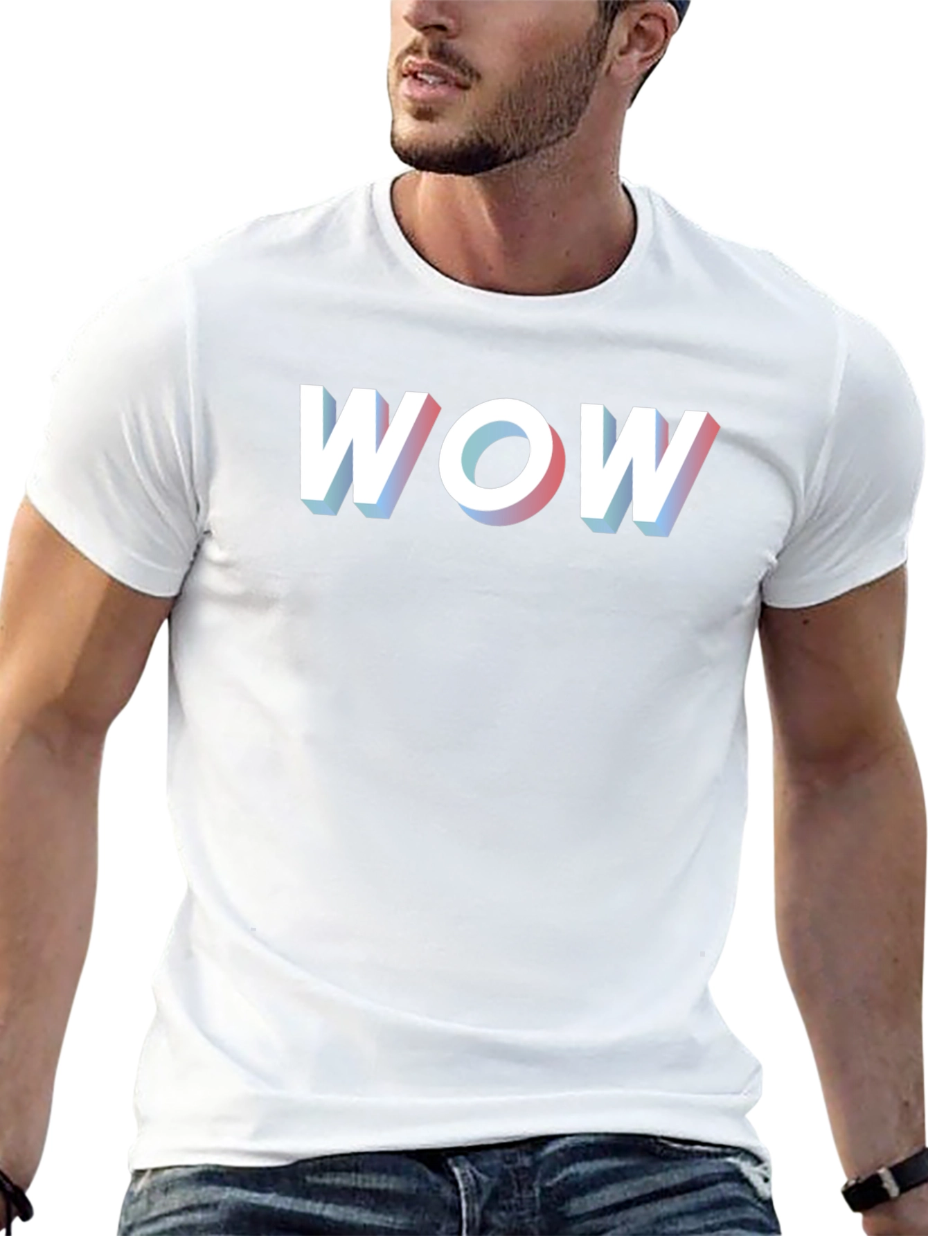 WOW Graphic T-Shirt - Trendy & Unique Design