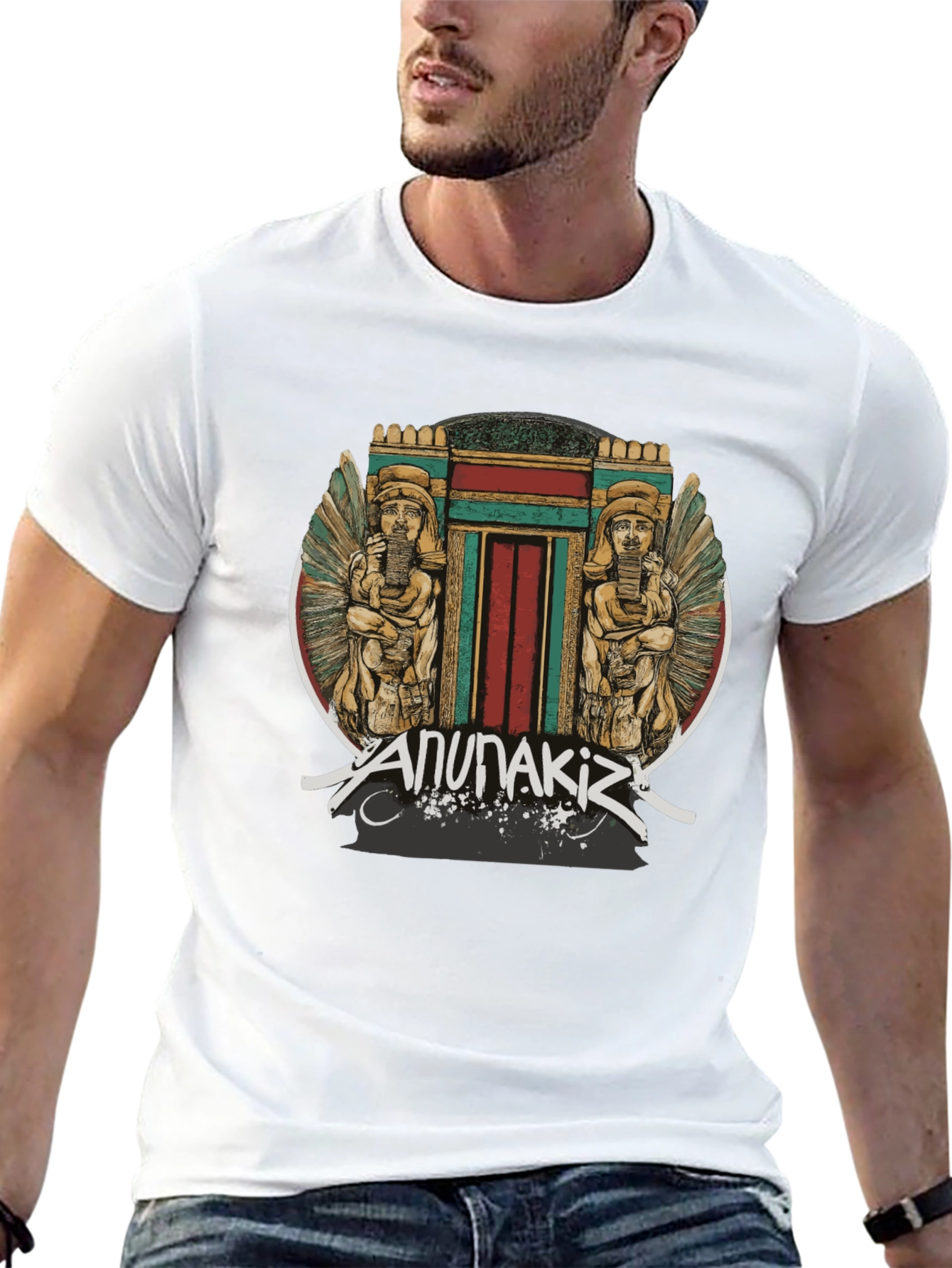 Anunnakiz Graphic T-Shirt: Ancient Guardians