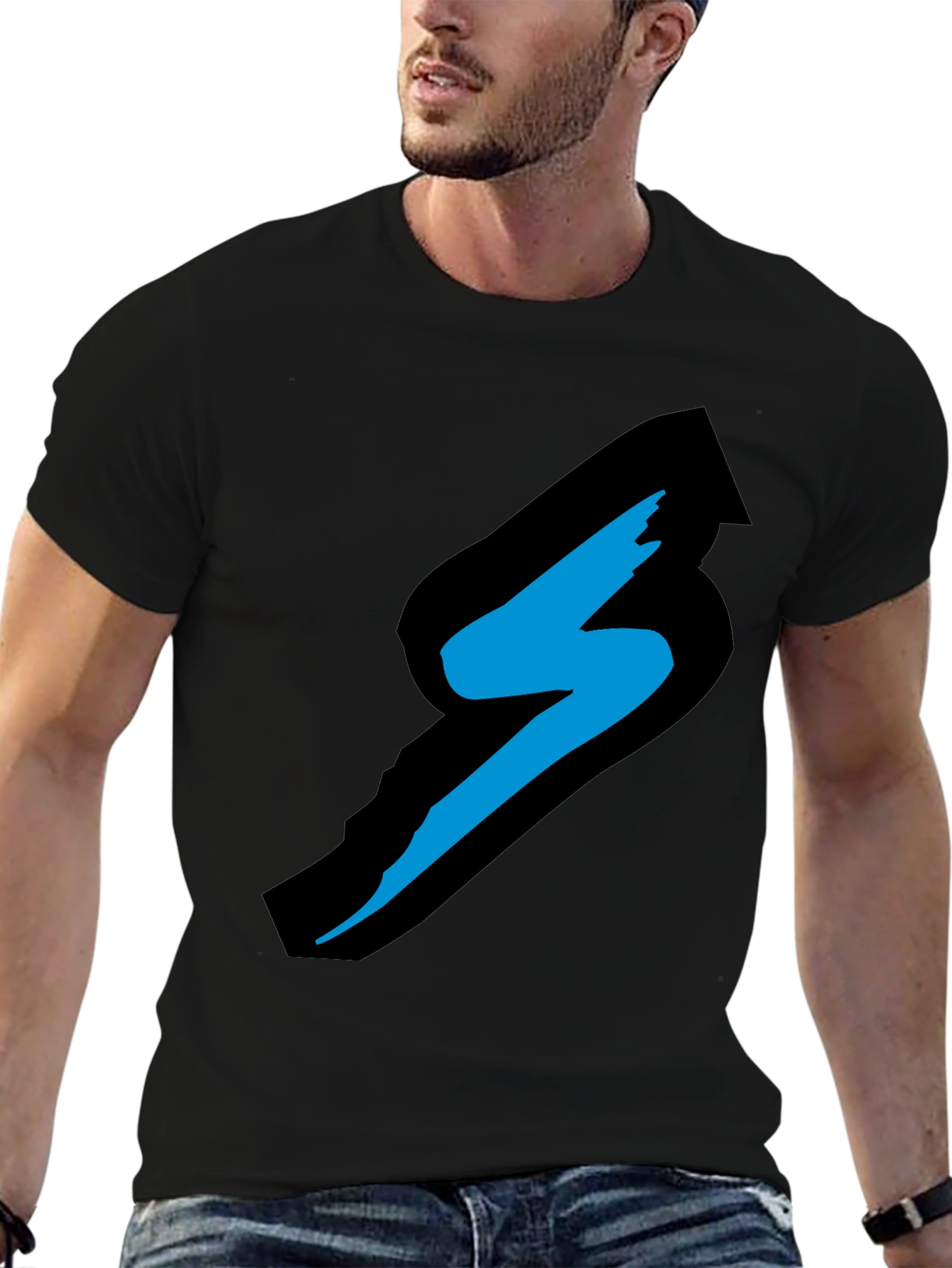 Abstract Graphic Tee - Modern Style