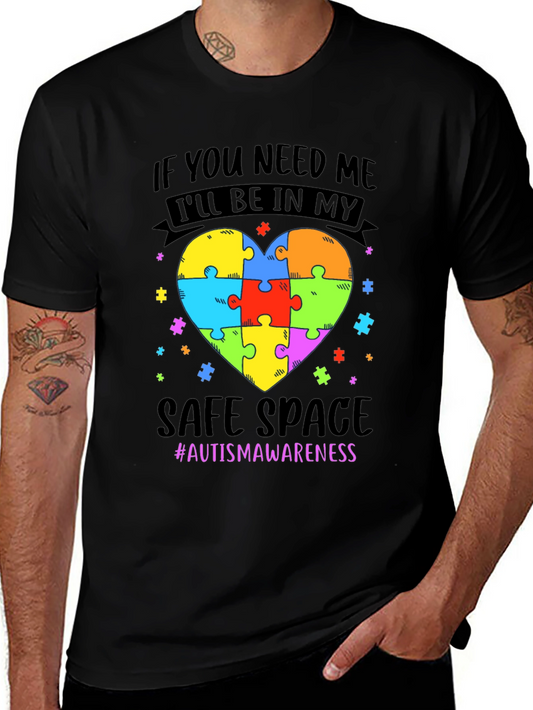 Autism Awareness Safe Space T-Shirt