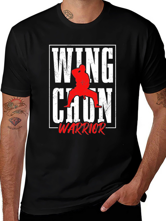 Wing Chun Warrior Black T-Shirt